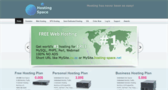 Desktop Screenshot of hosting-space.net